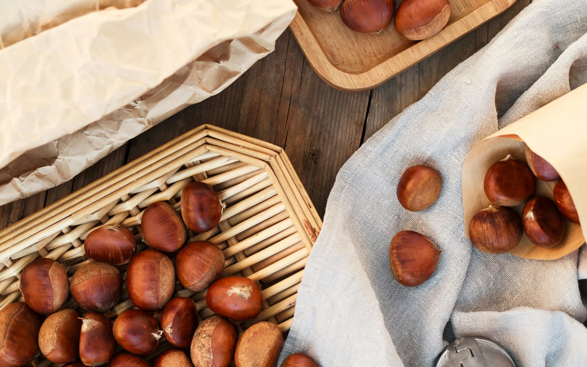 Castagne e storie in cammino